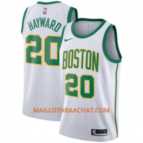 Maillot NBA Boston Celtics Gordon Hayward 20 2018-19 Nike City Edition Blanc Swingman - Homme